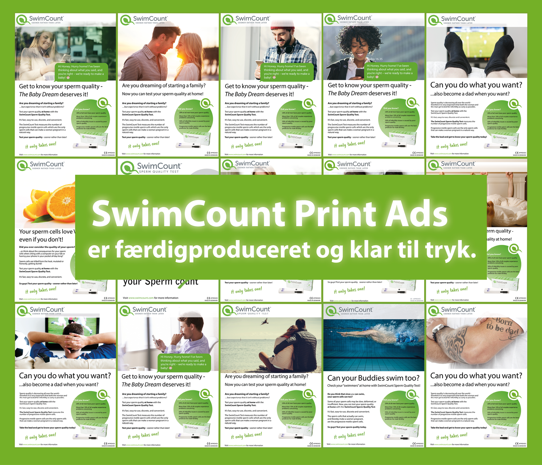 SwimCounts Print Ads